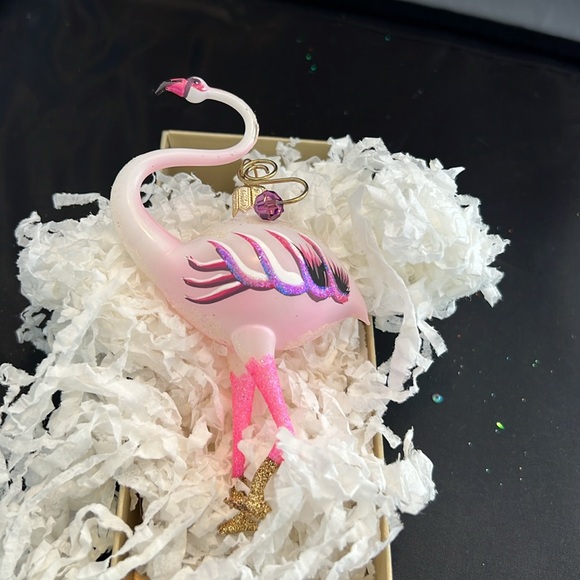 Pink flamingo ornament🎄 - Picture 2 of 2